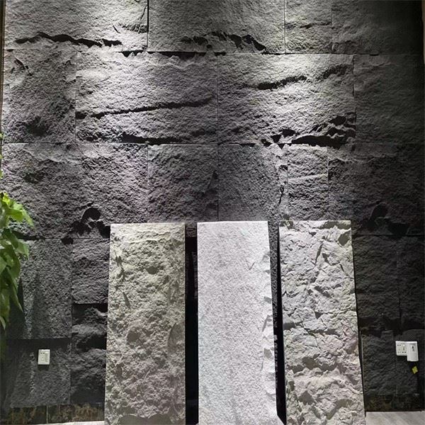 Factory Easy Installation Pu Mushroom Stone Artificial Polyurethane Foam